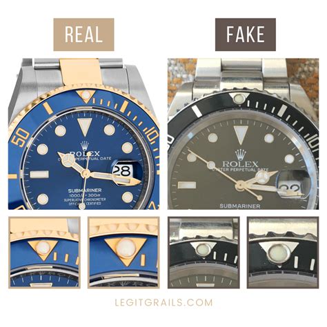 signs of fake rolex submarine|how to tell genuine rolex.